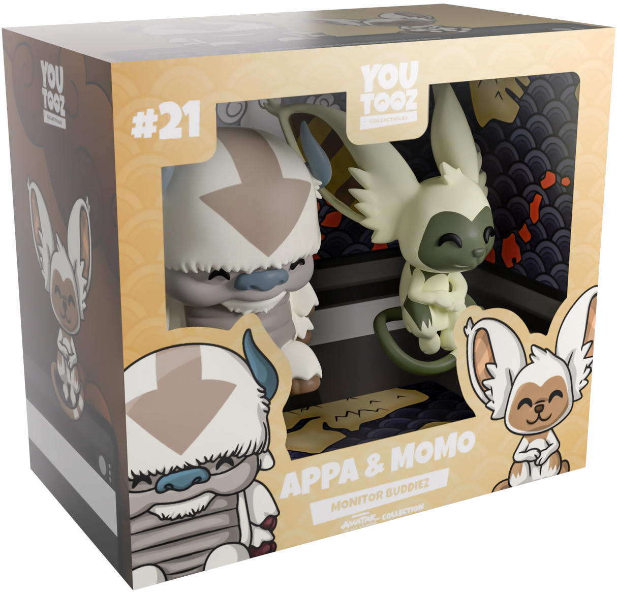 YouTooz - Avatar the Last Airbender: Appa & Momo Monitor Buddiez