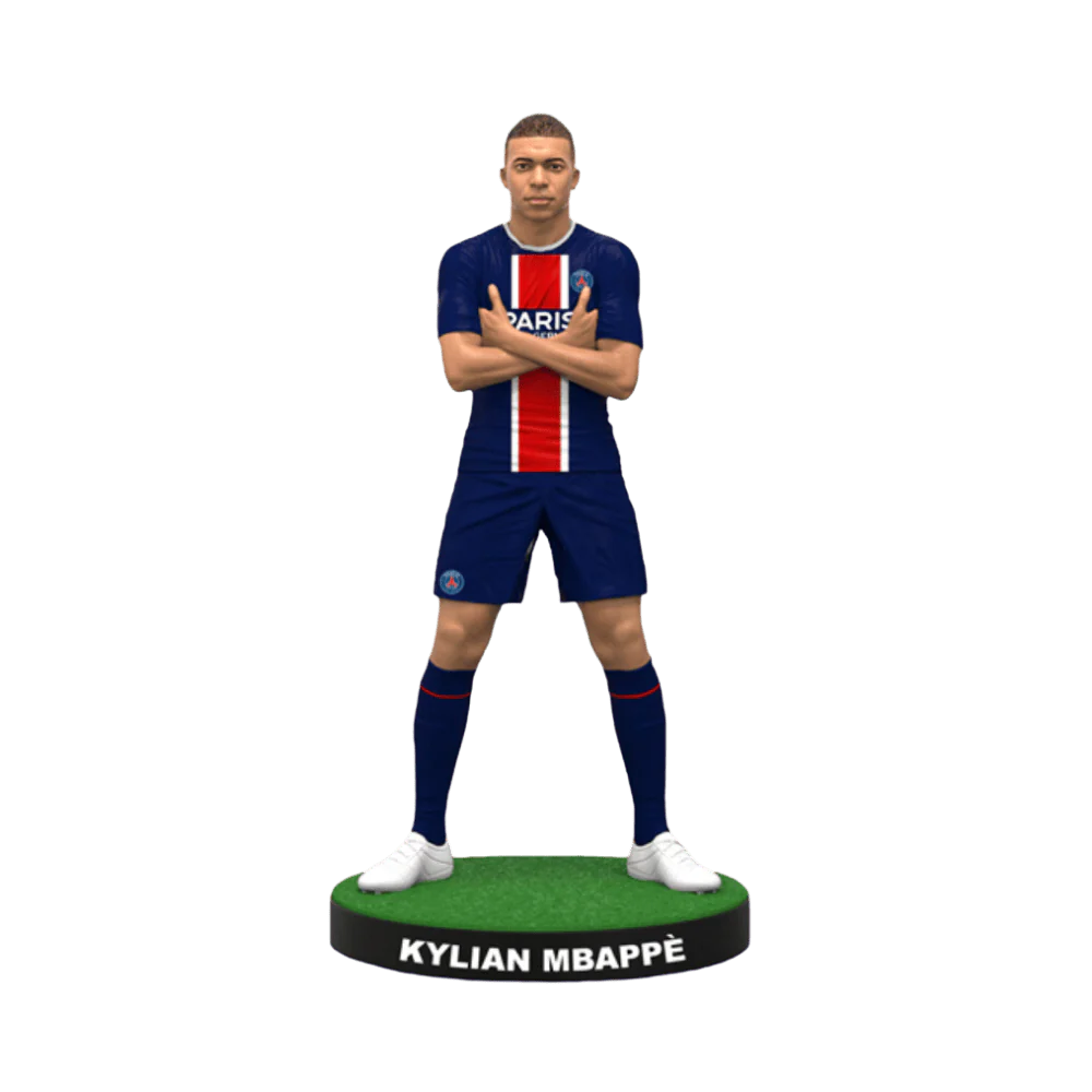Football's Finest Paris Saint Germain - Kylian Mbappe Statue