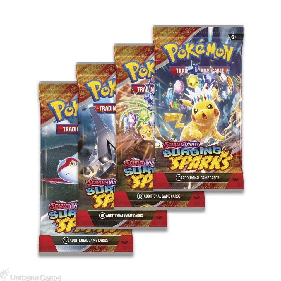 Pokemon TCG: Scarlet & Violet - Surging Sparks Booster Pack