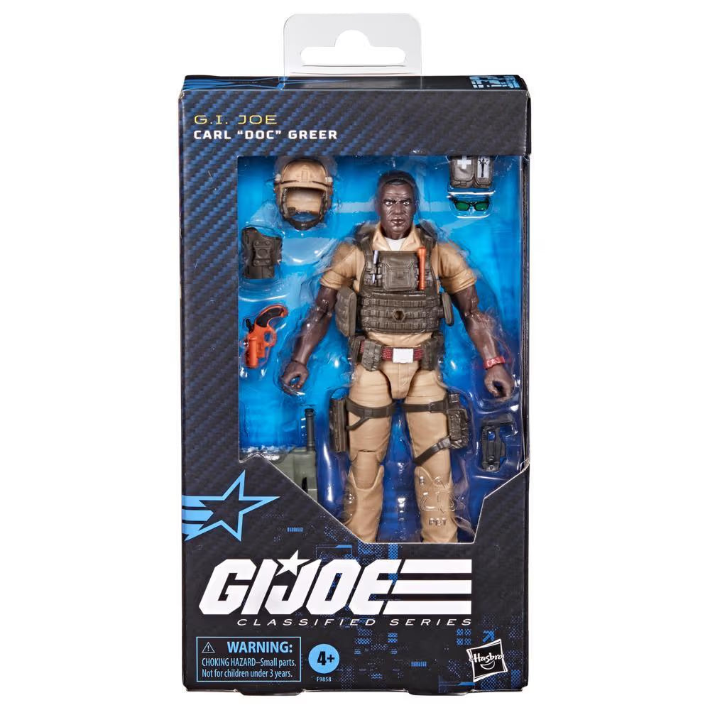 Hasbro G.I. Joe Cs Carl "Doc" Greer 15cm Figurine
