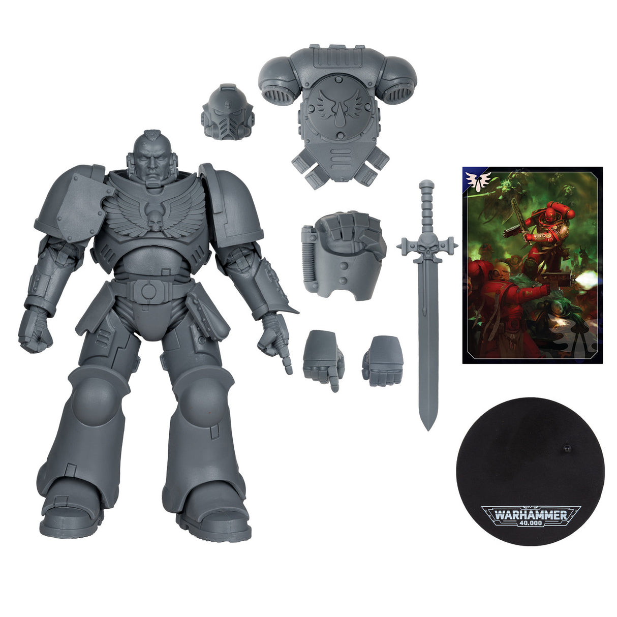 Warhammer 40,000 Action Figure Assault Intercessor Sergeant (Blood Angel) (Artist Proof) 18cm