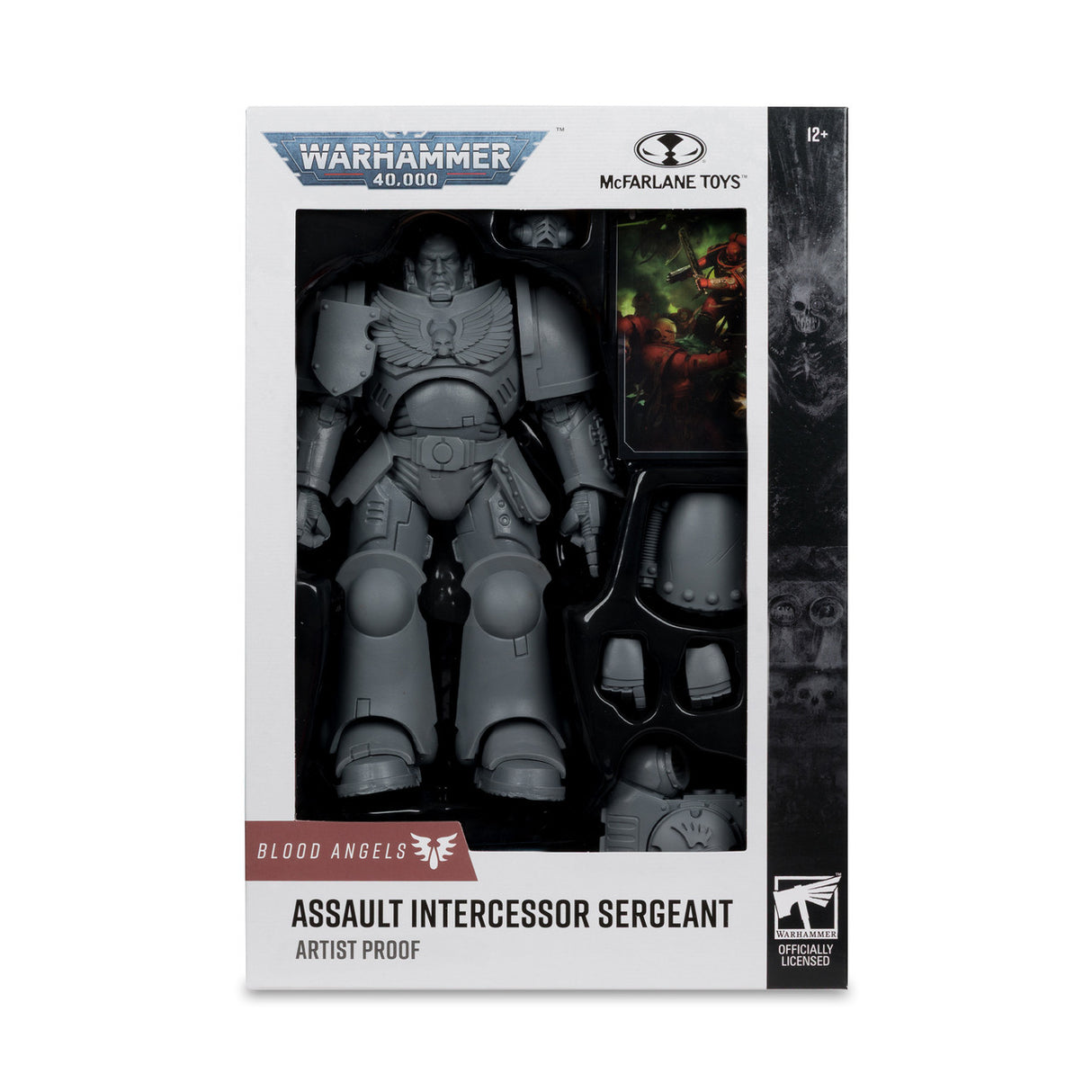 Warhammer 40,000 Action Figure Assault Intercessor Sergeant (Blood Angel) (Artist Proof) 18cm