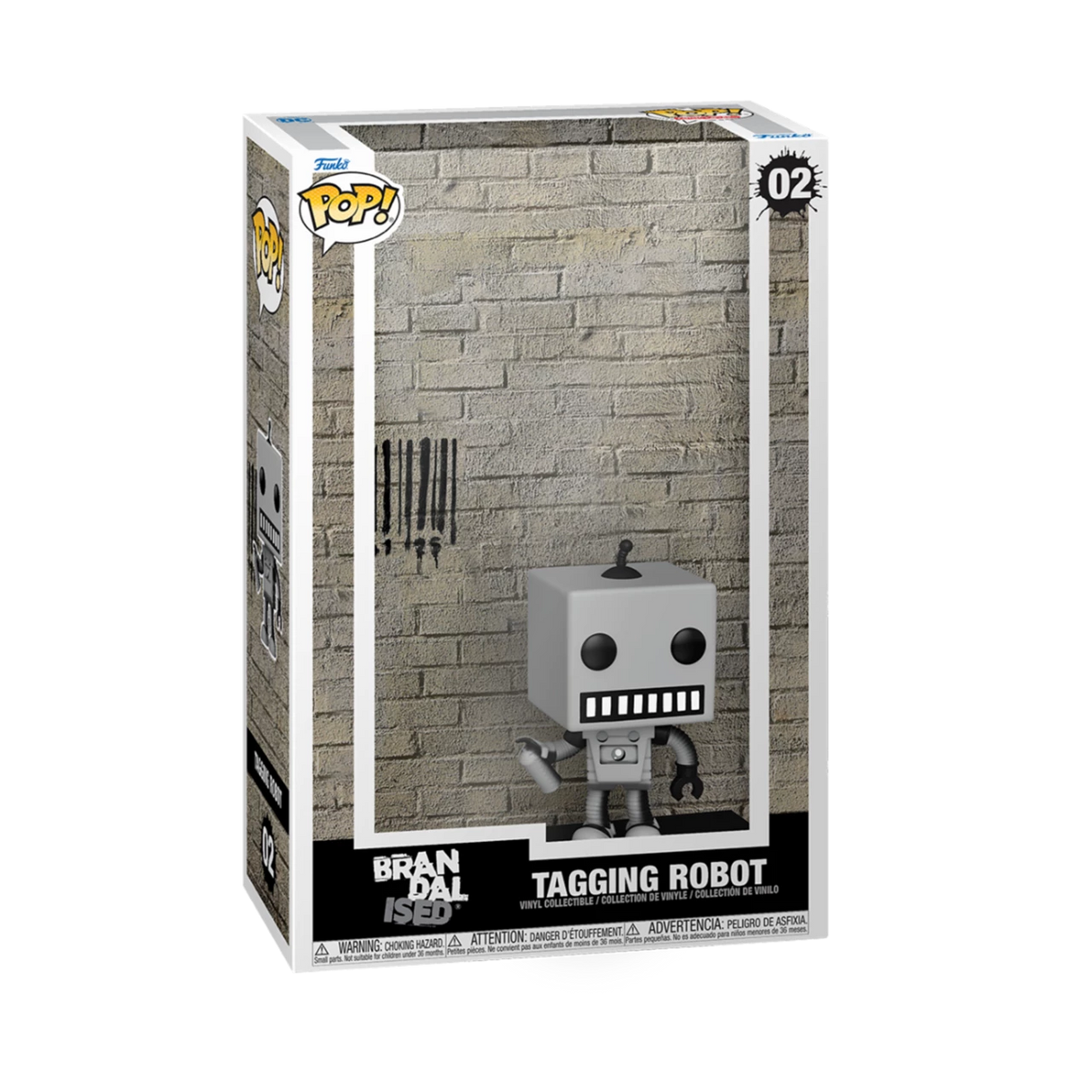 Funko POP! Art Cover: Brandalised - Tagging Robot - 02