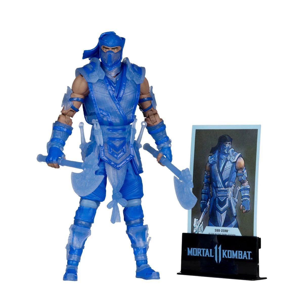 Mortal Kombat Action Figure Glow in The Dark Edition Sub-Zero (Gold Label) 18 cm McFarlane Toys
