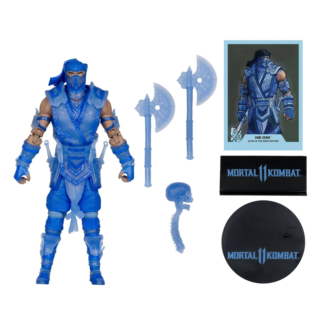 Mortal Kombat Action Figure Glow in The Dark Edition Sub-Zero (Gold Label) 18 cm McFarlane Toys