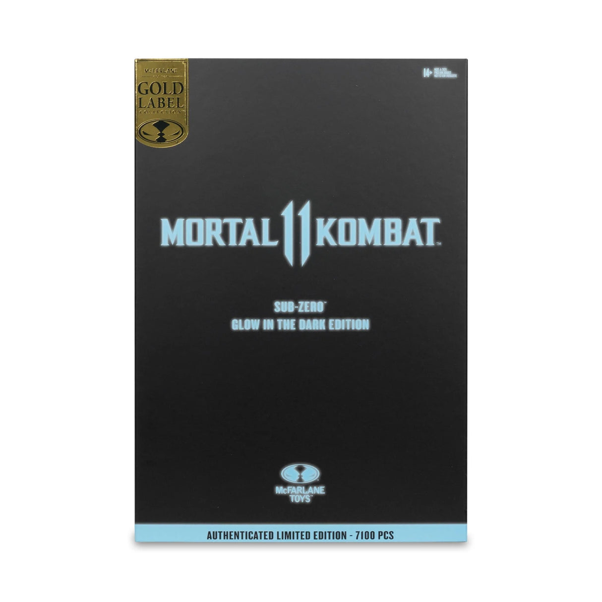 Mortal Kombat Action Figure Glow in The Dark Edition Sub-Zero (Gold Label) 18 cm McFarlane Toys