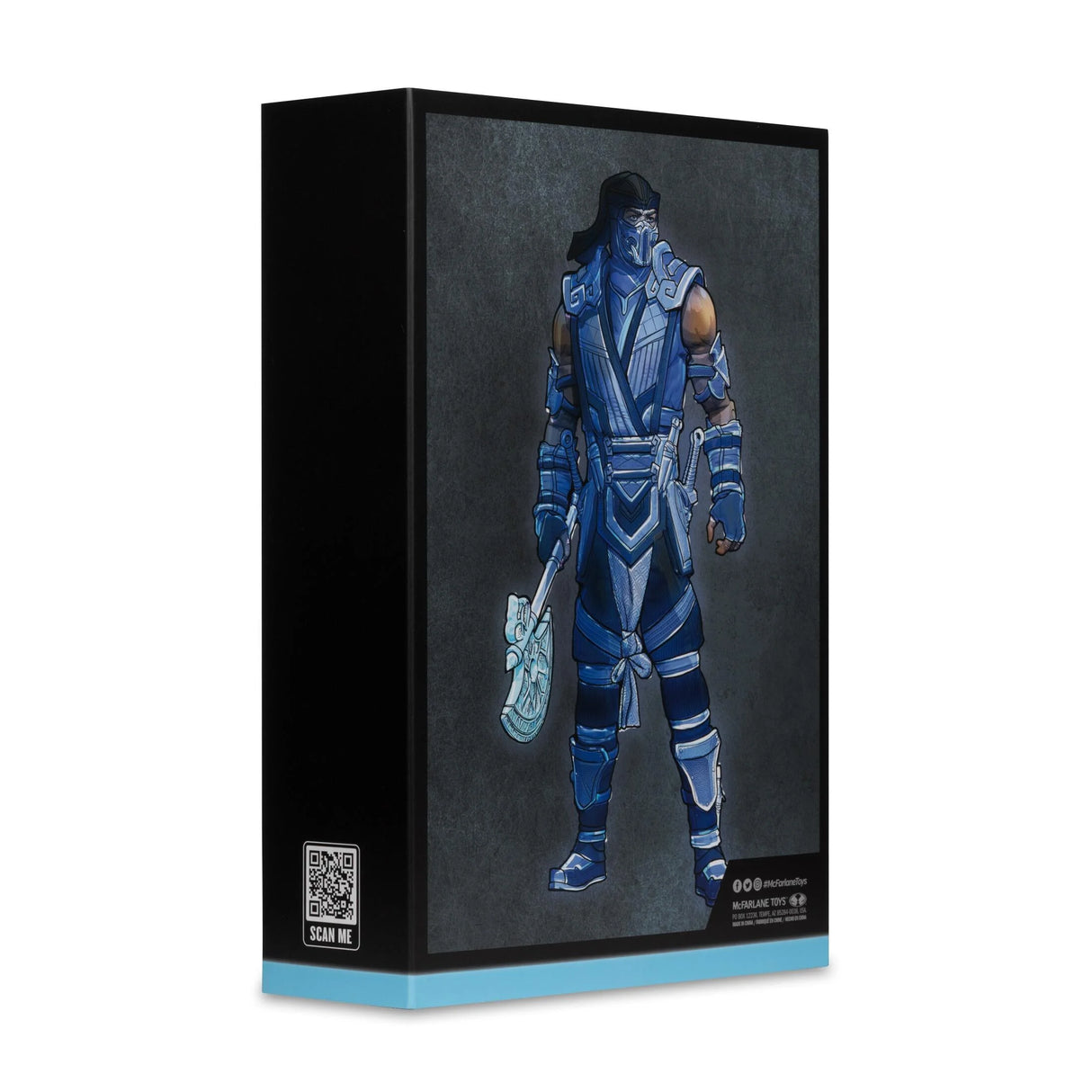 Mortal Kombat Action Figure Glow in The Dark Edition Sub-Zero (Gold Label) 18 cm McFarlane Toys