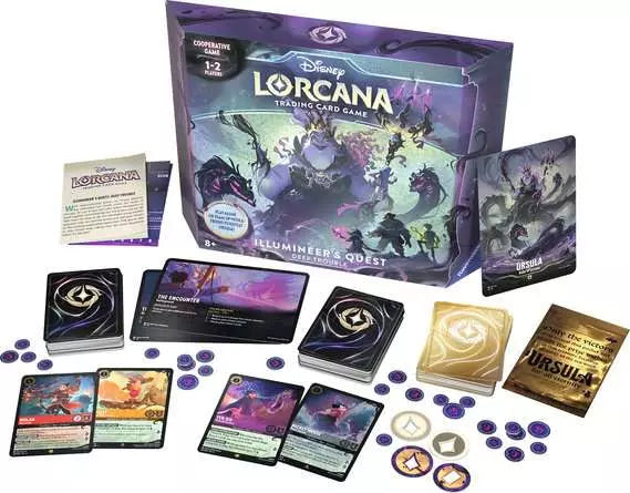 Disney Lorcana TCG - Set 4 - Ursulas Return - Illumineers Quest Gift Set