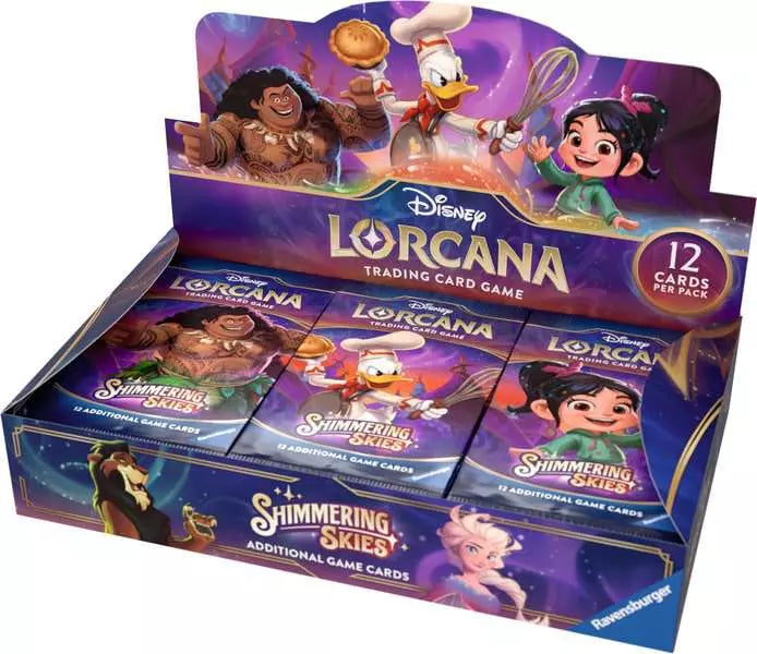 Disney Lorcana TCG - Set 5 - Shimmering Skies - Booster Pack Display (24pcs)