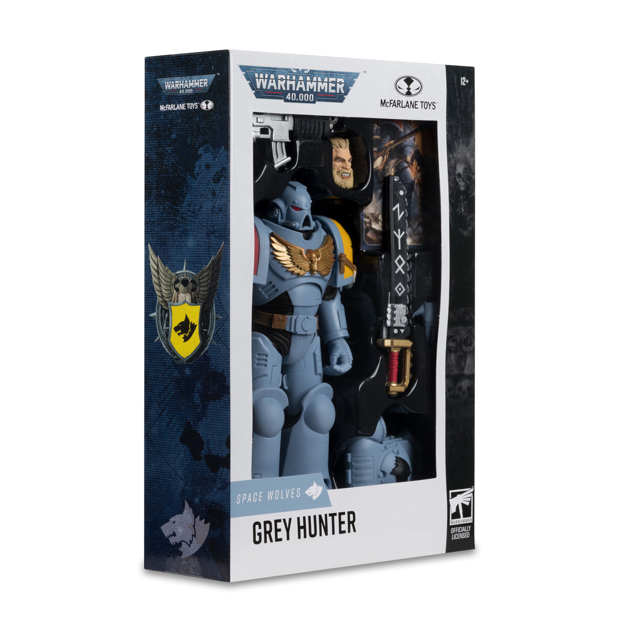 Warhammer 40000 7IN Figures WV12 - Space Wolves Grey Hunter