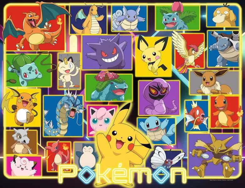 Pokemon Jigsaw Puzzle (2000 pieces)