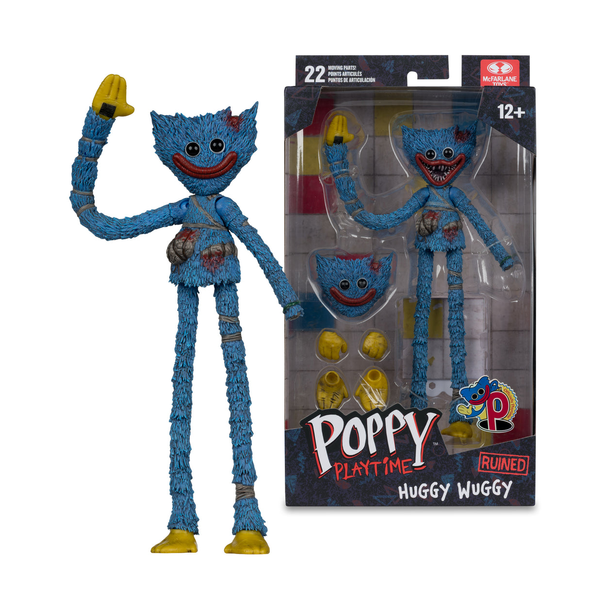 McFarlane Poppy Playtime 7IN - Huggy Wuggy Ruined