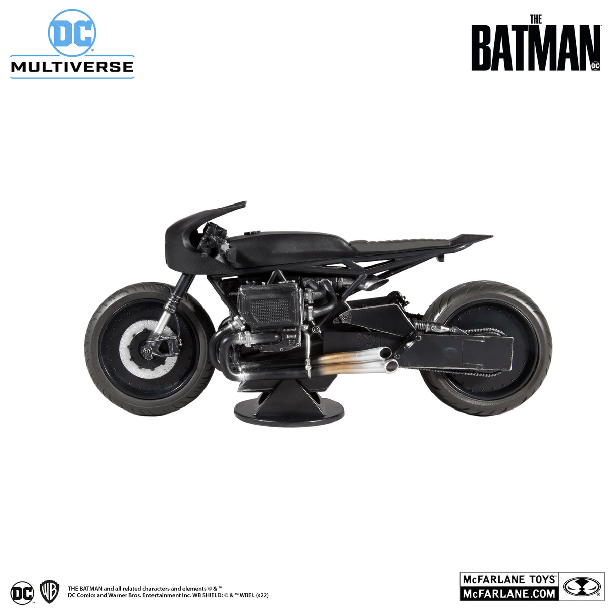 DC Multiverse: The Batman Movie: Action Figure Vehicle: The Batcycle