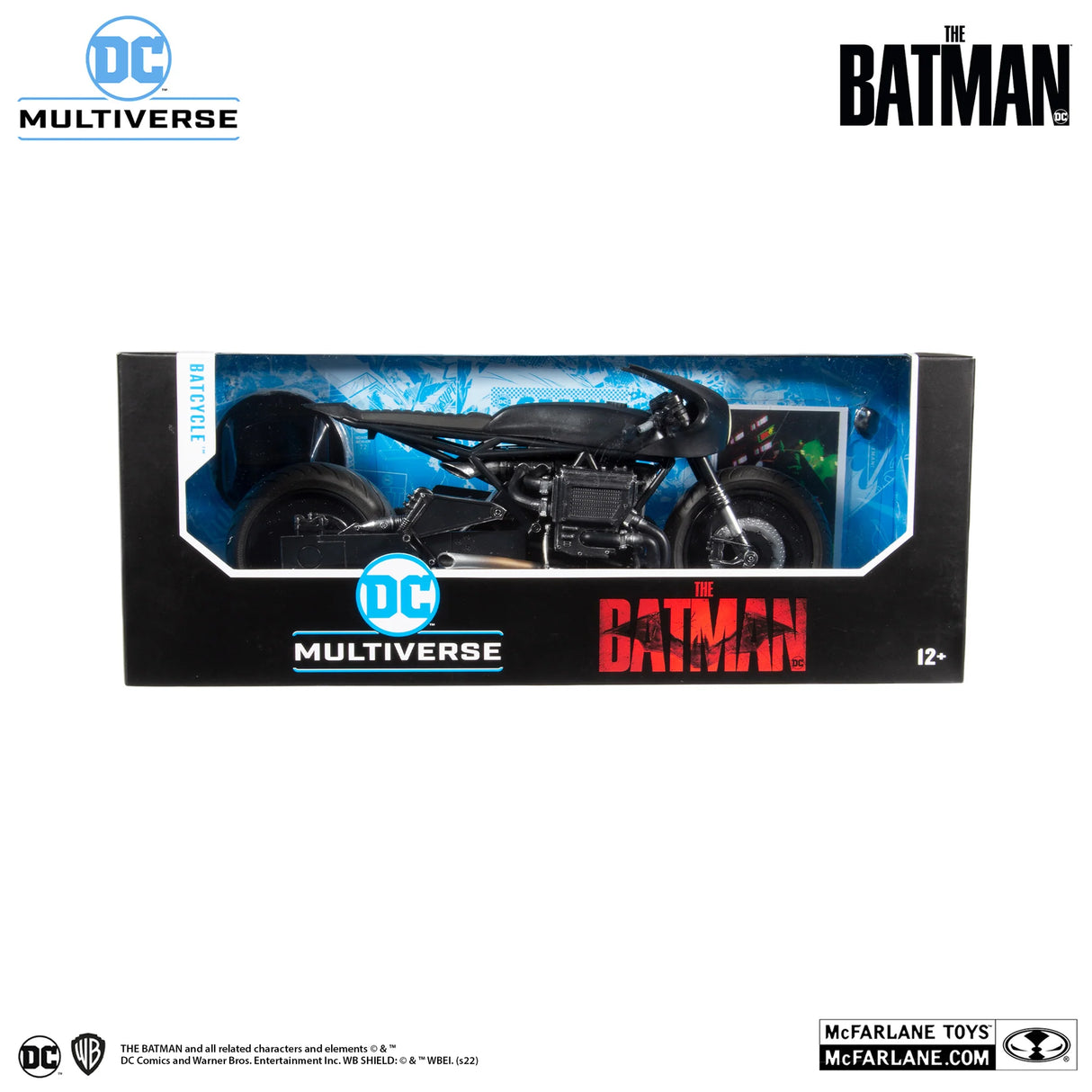 DC Multiverse: The Batman Movie: Action Figure Vehicle: The Batcycle