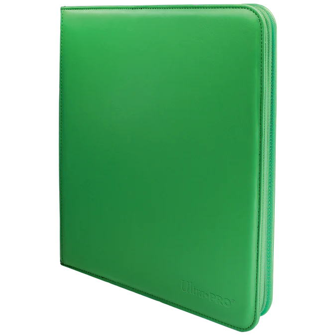 Ultra Pro - 12 Pocket Zippered Pro Binder - Green
