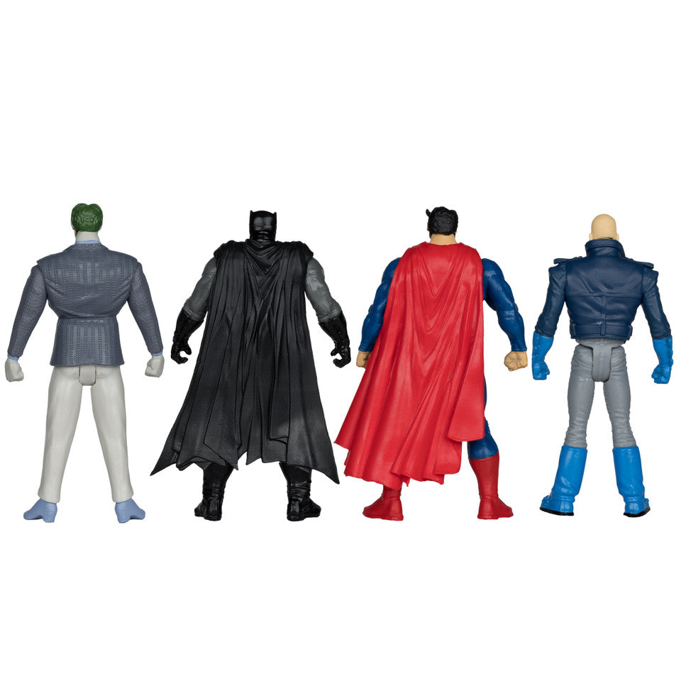 DC Direct Page Punchers Action Figure 4-Pack Batman & Son of Batman & Superman & Joker 7cm McFarlane