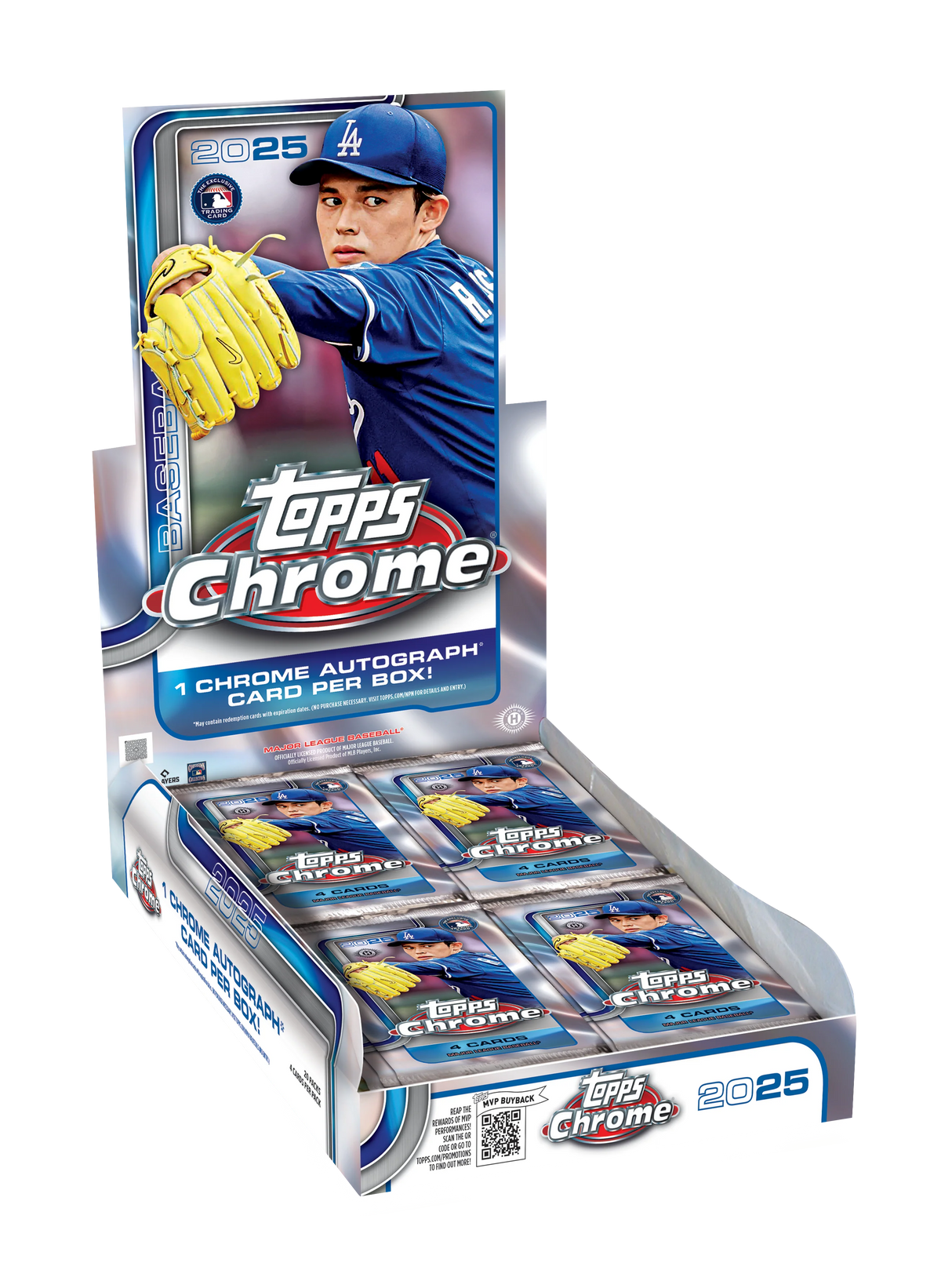 Topps Chrome - MLB 2025 Hobby Box