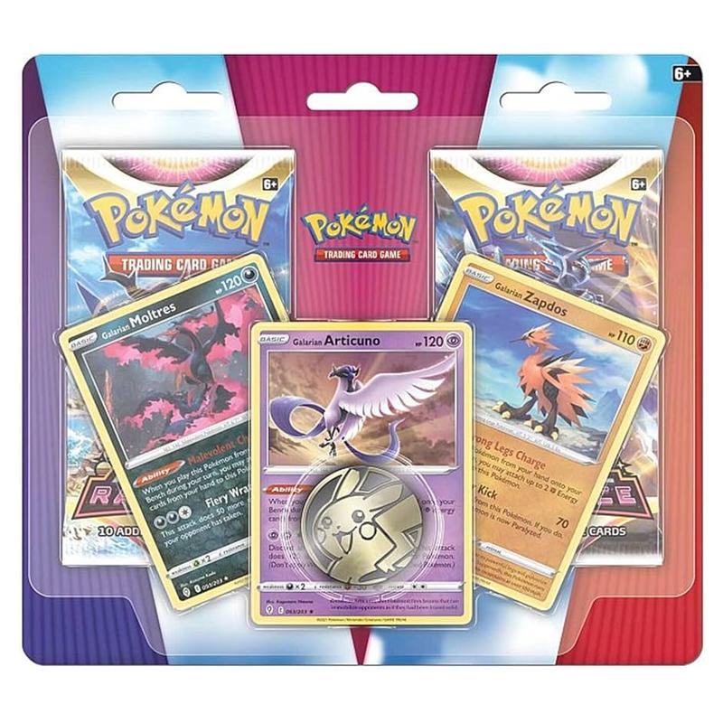 Pokemon TCG: Enhanced Blister 2-Pack Booster CASE of 24 (ARTICUNO/ZAPDOS/MOLTRES)