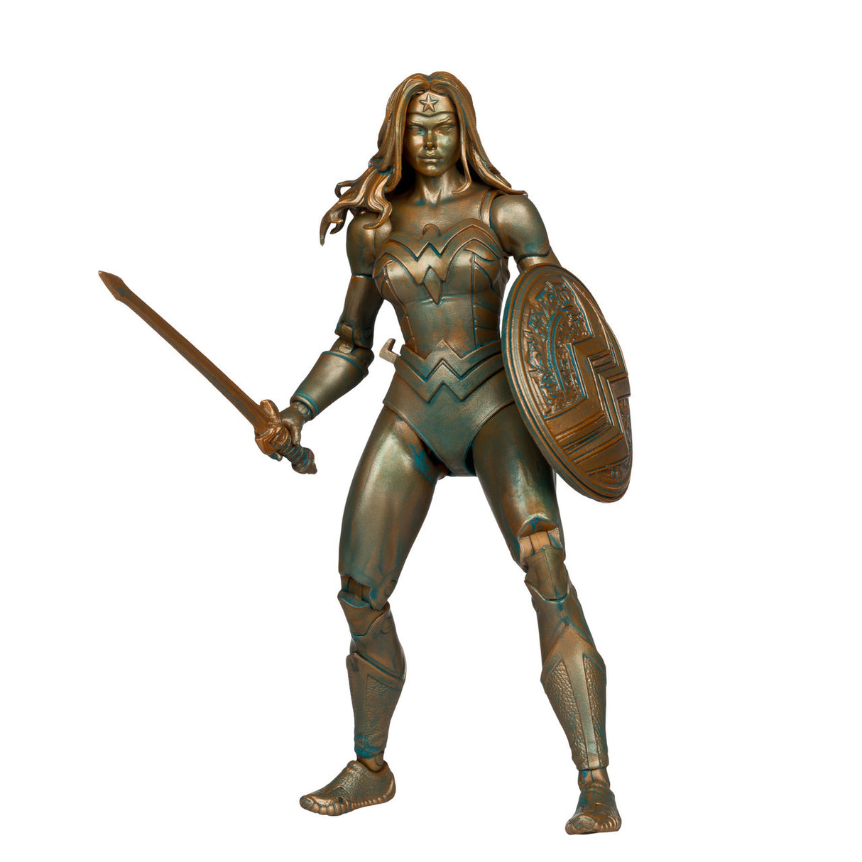 McFarlane Toys DC Multiverse – Wonder Woman (Classic) (Patina)(Gold Label) 7′ Action Figure