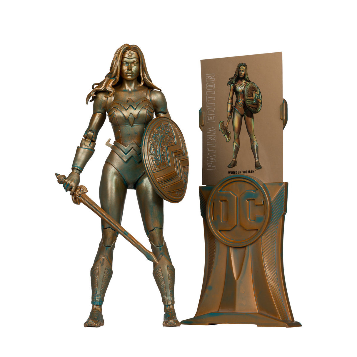 McFarlane Toys DC Multiverse – Wonder Woman (Classic) (Patina)(Gold Label) 7′ Action Figure