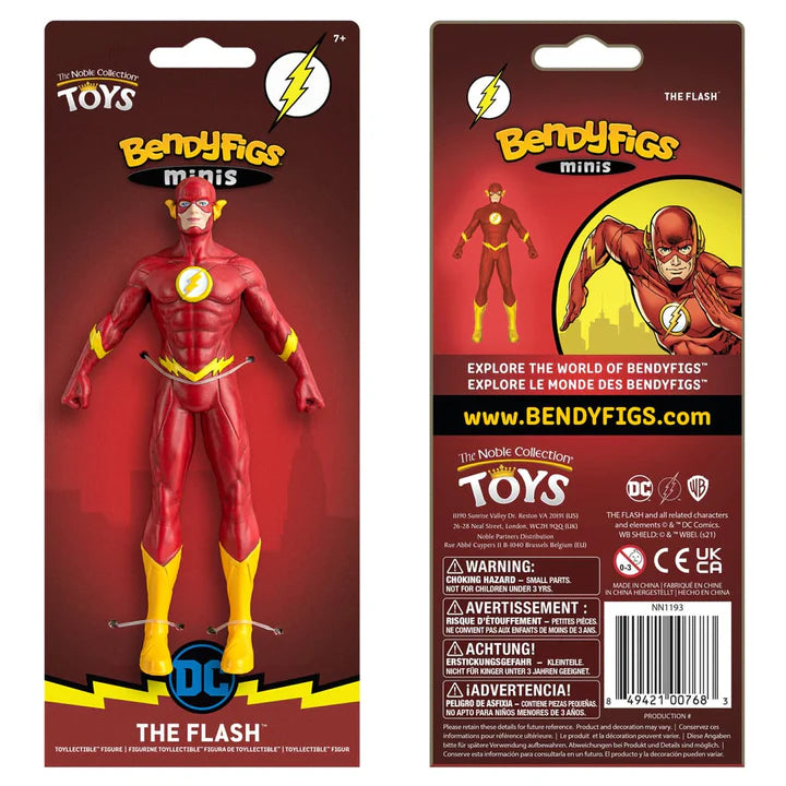 BendyFigs: DC: The Flash Mini 5.5 Inch Poseable Figure