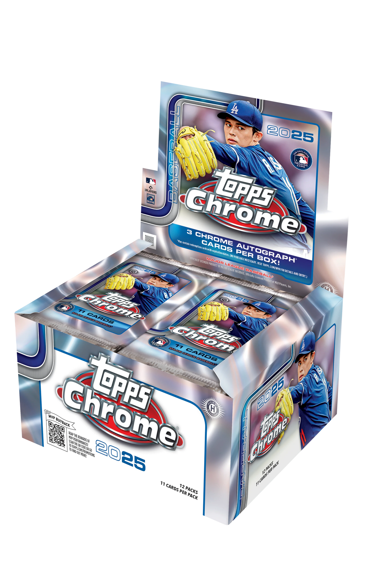 Topps Chrome - MLB 2025 Hobby Jumbo Box