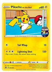 Pokemon TCG: Single - Pikachu on the Ball - 001/005 (Pokemon Futsal) SEALED