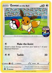 Pokemon TCG: Single - Eevee on the Ball - 002/005 (Pokemon Futsal) SEALED