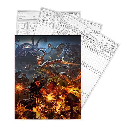 Dungeons & Dragons - Characters Sheets 2024 (Accessory)