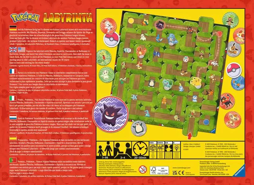 Ravensburger Labyrinth: Pokemon Edition