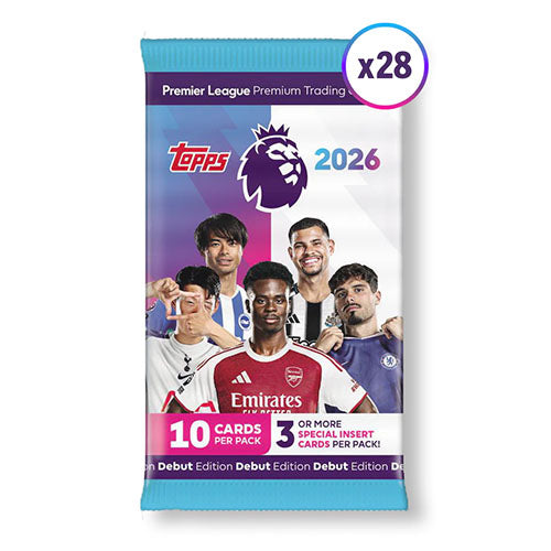 Topps - Premier League 2025/26 Card Packets (28 Count)