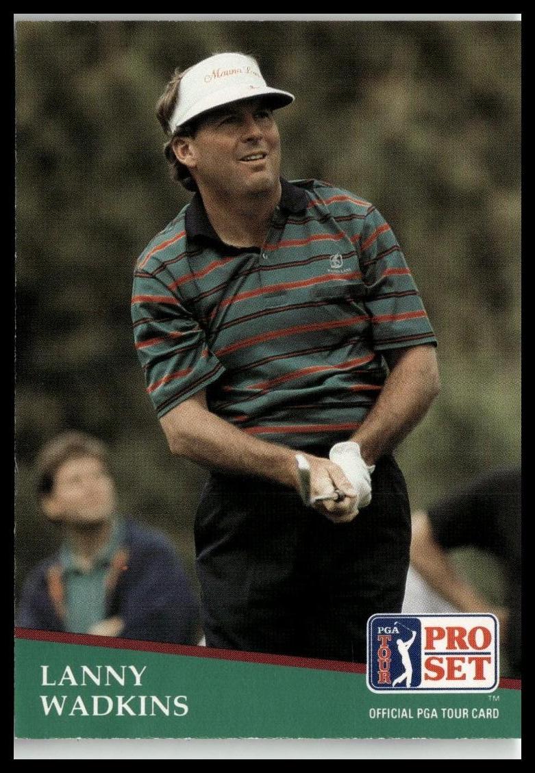 Golf Singles 1991 Pro Set PGA Tour [36 Lanny Wadkins