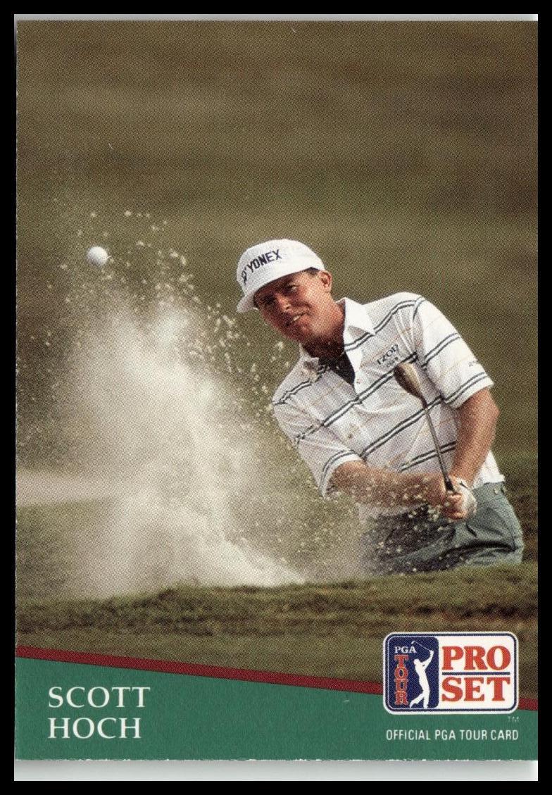 Golf Singles 1991 Pro Set PGA Tour [21 Scott Hoch