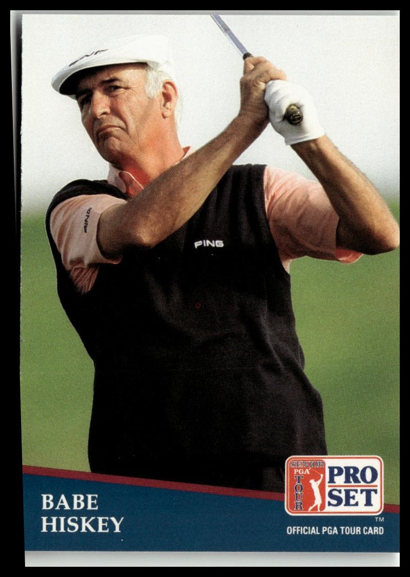 Golf Singles 1991 Pro Set PGA Tour [236 Babe Hiskey
