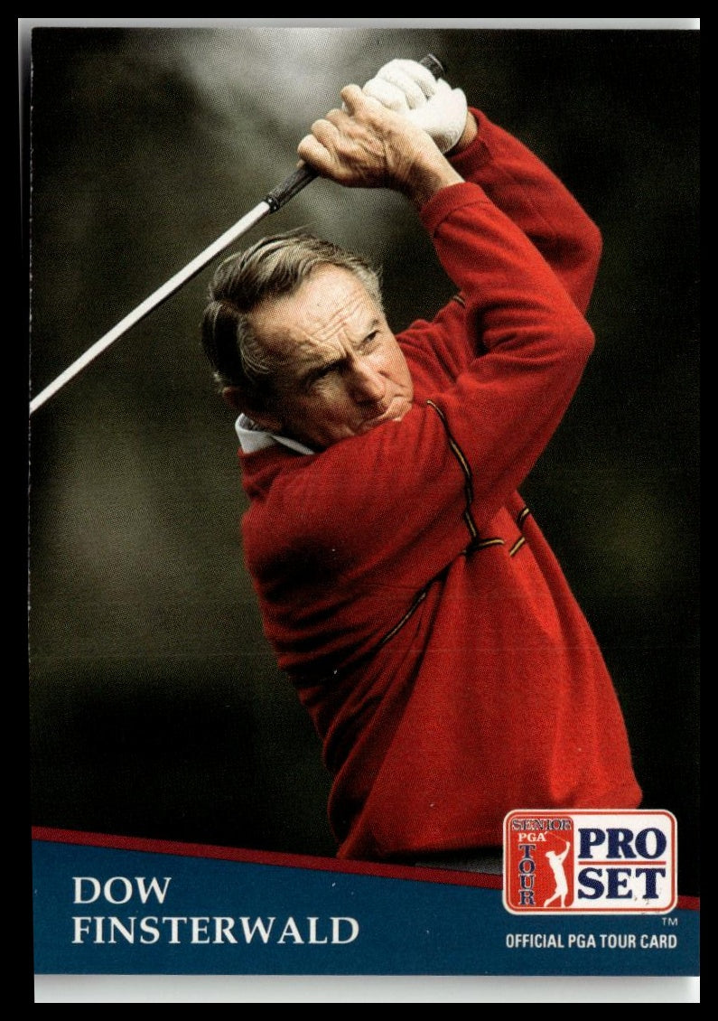 Golf Singles 1991 Pro Set PGA Tour [265 Dow Finsterwald