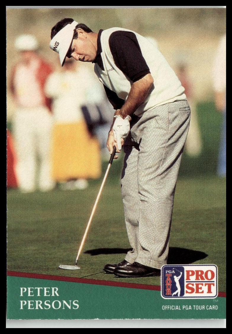 Golf Singles 1991 Pro Set PGA Tour [22 Peter Persons