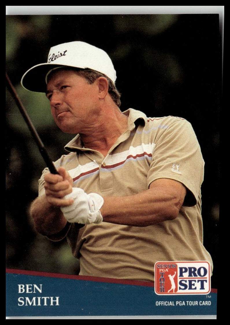 Golf Singles 1991 Pro Set PGA Tour [216 Ben Smith