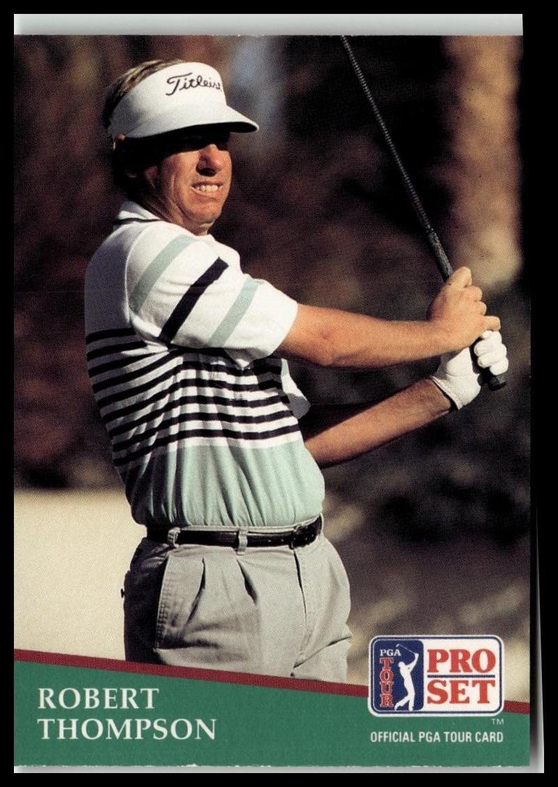 Golf Singles 1991 Pro Set PGA Tour [18 Robert Thompson