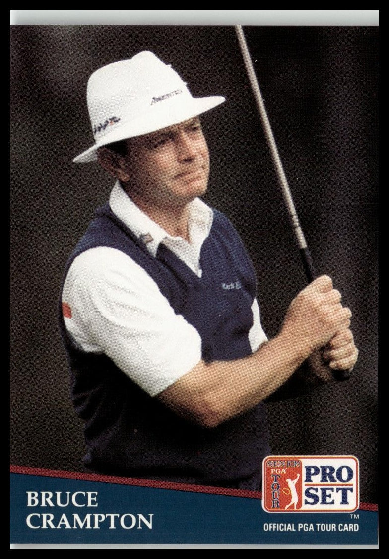 Golf Singles 1991 Pro Set PGA Tour [221 Bruce Crampton