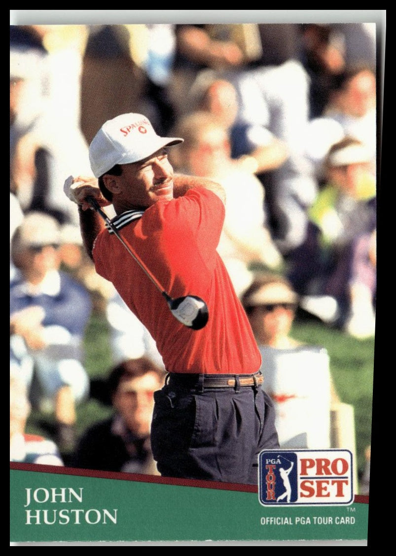 Golf Singles 1991 Pro Set PGA Tour [19 John Huston