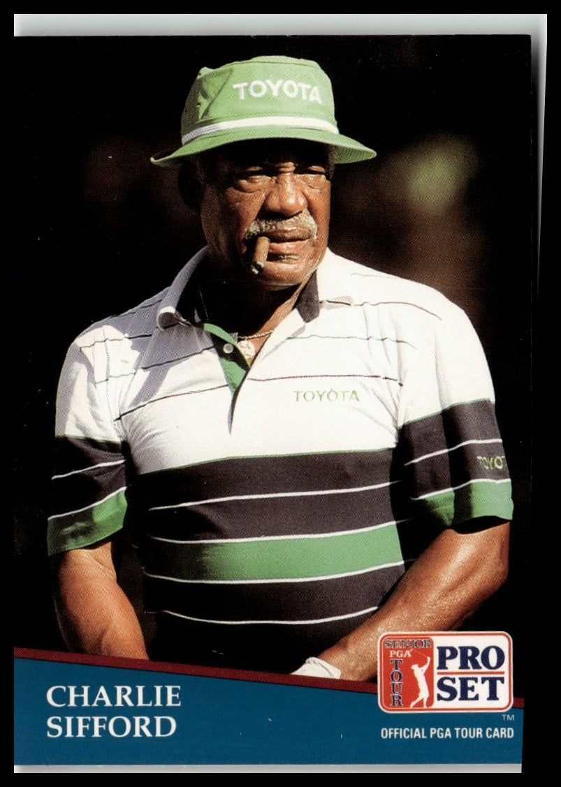 Golf Singles 1991 Pro Set PGA Tour [231 Charlie Sifford