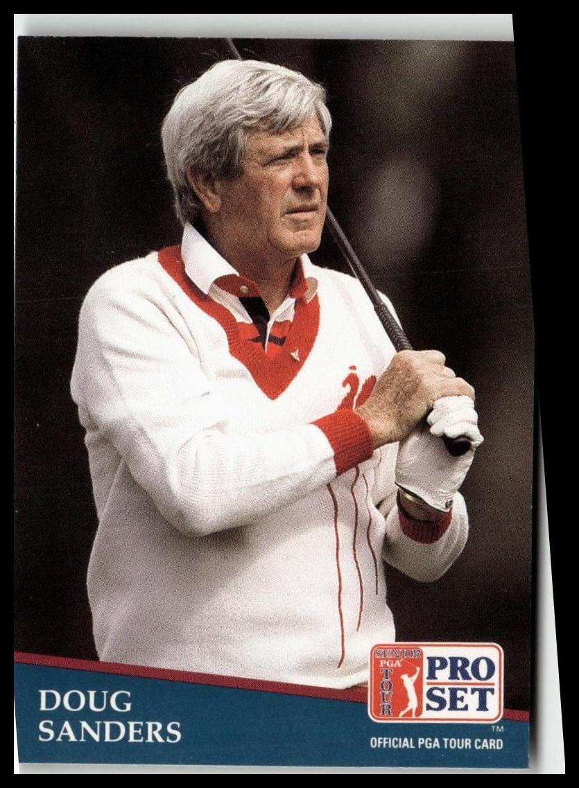 Golf Singles 1991 Pro Set PGA Tour [198 Doug Sanders