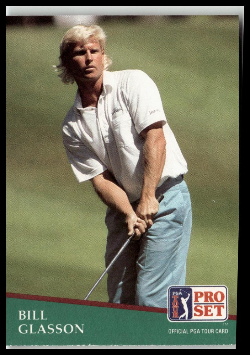 Golf Singles 1991 Pro Set PGA Tour [51 Bill Glasson