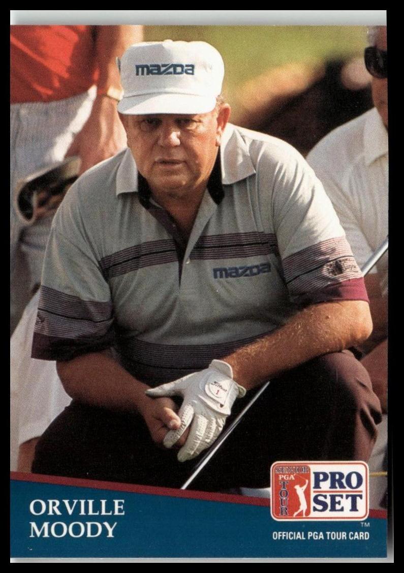 Golf Singles 1991 Pro Set PGA Tour [249 Orville Moody