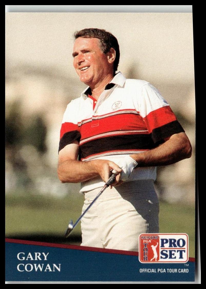 Golf Singles 1991 Pro Set PGA Tour [257 Gary Cowan