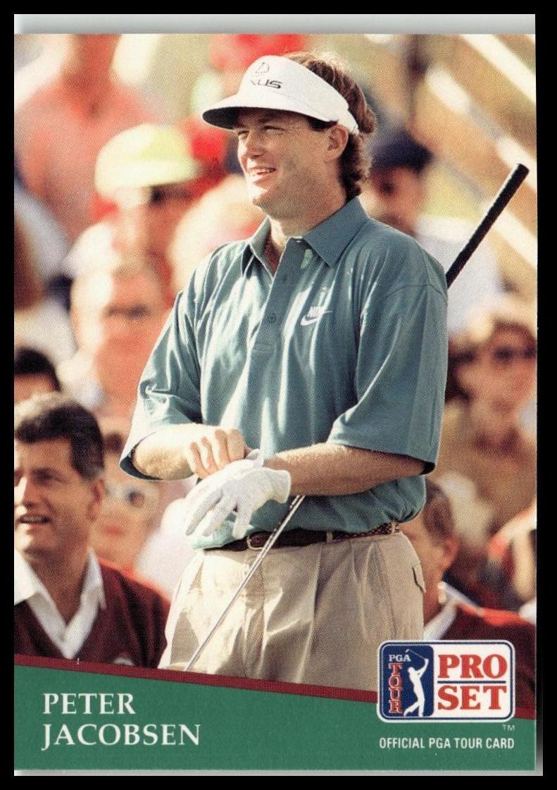Golf Singles 1991 Pro Set PGA Tour [171 Peter Jacobsen