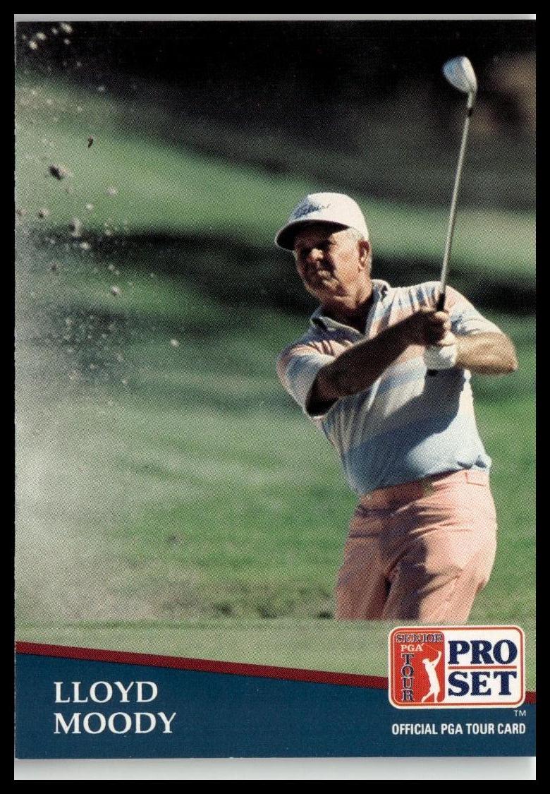Golf Singles 1991 Pro Set PGA Tour [260 Lloyd Moody