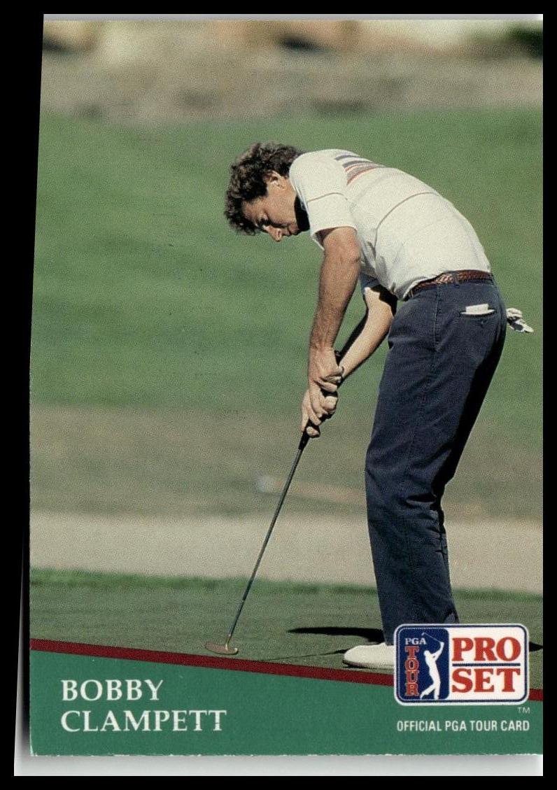 Golf Singles 1991 Pro Set PGA Tour [17 Bobby Clampett