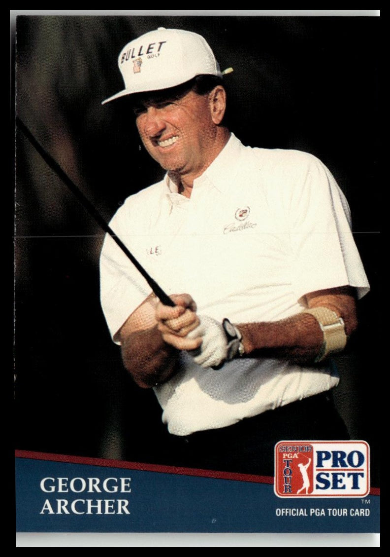 Golf Singles 1991 Pro Set PGA Tour [245 George Archer