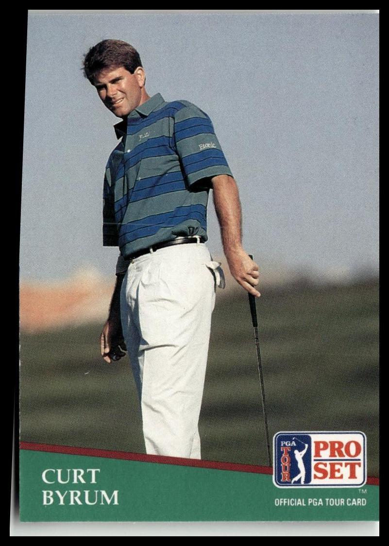 Golf Singles 1991 Pro Set PGA Tour [147 Curt Byrum